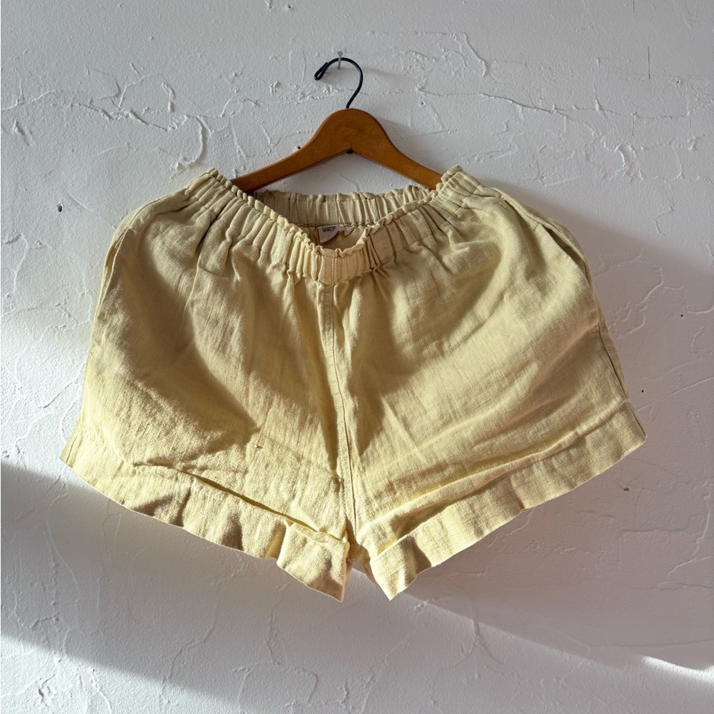 Shelter linen Eva shorts